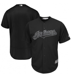 Indians Blank Black 2019 Players Weekend Authentic Player Jersey