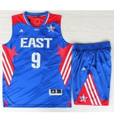 2013 All-Star Eastern Conference Boston Celtics 9 Rajon Rondo Blue Revolution 30 Swingman NBA Suits