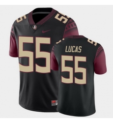 Men Florida State Seminoles Dontae Lucas College Football Black Alternate Game Jersey