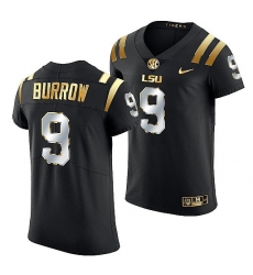 Lsu Tigers Joe Burrow Golden Edition Elite Nfl Black Jersey