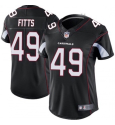 Women Nike Arizona Cardinals 49 Kylie Fitts Limited Cardinal Black Vapor Untouchable Jersey