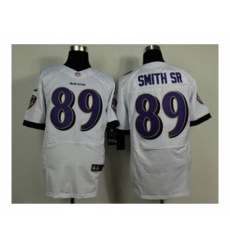 Nike baltimore ravens 89 Steve Smith Sr white Elite NFL Jersey