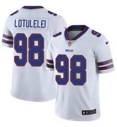 Nike Bills 98 Star Lotulelei White Vapor Untouchable Limited Jersey