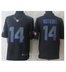 Nike Buffalo Bills 14 Sammy Watkins Black Limited Impact NFL Jersey