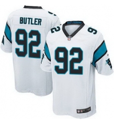 Nike Panthers #92 Vernon Butler White Youth Stitched NFL Elite Jersey