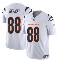 Men Cincinnati Bengals 88 Mike Gesicki White 2024 F U S E  Vapor Untouchable Limited Stitched Jersey