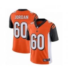 Youth Cincinnati Bengals 60 Michael Jordan Orange Alternate Vapor Untouchable Limited Player Football Jersey