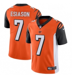 Youth Nike Cincinnati Bengals 7 Boomer Esiason Vapor Untouchable Limited Orange Alternate NFL Jersey