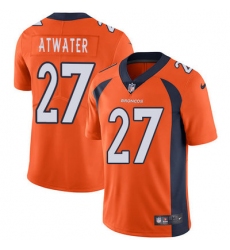 Nike Broncos #27 Steve Atwater Orange Team Color Youth Stitched NFL Vapor Untouchable Limited Jersey