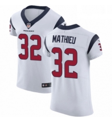 Men Nike Houston Texans 32 Tyrann Mathieu White Vapor Untouchable Elite Player NFL Jersey