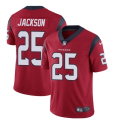 Nike Texans #25 Kareem Jackson Red Alternate Mens Stitched NFL Vapor Untouchable Limited Jersey