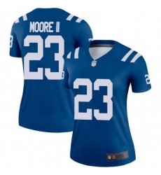Women Indianapolis Colts Kenny Moore II Legend Jersey Royal