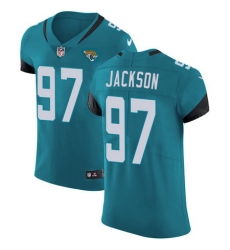 Nike Jaguars #97 Malik Jackson Teal Green Team Color Mens Stitched NFL Vapor Untouchable Elite Jersey