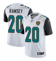 Youth Nike Jacksonville Jaguars 20 Jalen Ramsey White Vapor Untouchable Limited Player NFL Jersey