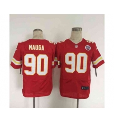 nike nfl jerseys kansas city chiefs 90 mauga red[Elite][mauga]