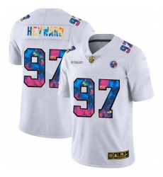 Pittsburgh Steelers 97 Cameron Heyward Men White Nike Multi Color 2020 NFL Crucial Catch Limited NFL Jersey