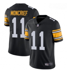 Steelers 11 Donte Moncrief Black Alternate Men Stitched Football Vapor Untouchable Limited Jersey