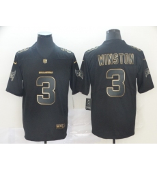 Nike Buccaneers 3 Jameis Winston Black Gold Vapor Untouchable Limited Jersey