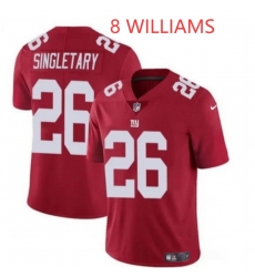 Men New York Giants 8 K. Williams Red Vapor Untouchable Limited Stitched Jersey Men New York Giants 8 K. Williams Red Vapor Untouchable Limited Stitched Jersey