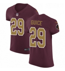 Mens Nike Washington Redskins 29 Derrius Guice Burgundy Red Alternate Vapor Untouchable Elite Player NFL Jersey