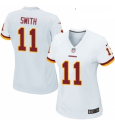 Womens Nike Washington Redskins 11 Alex Smith Game White NFL Jersey