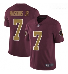 Redskins #7 Dwayne Haskins Jr Burgundy Red Alternate Youth Stitched Football Vapor Untouchable Limited Jersey