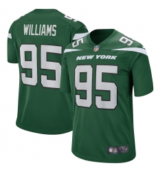 Men New York Jets #95 Quinnen Williams Green Vapor Untouchable Limited Stitched NFL Jersey