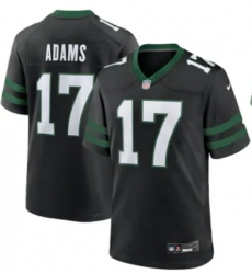 Men New York Jets Davante Adams #17 Black F U S E Stitched NFL Jersey