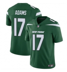 Youth New York Jets 17 Davante Adams Green 2024 Vapor Untouchable Limited Stitched Jersey