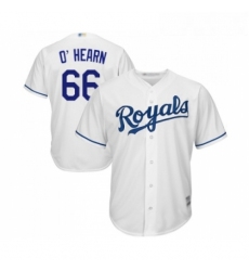 Youth Kansas City Royals 66 Ryan O Hearn Replica White Home Cool Base Baseball Jersey 