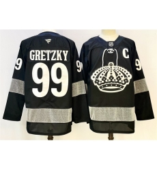 Men Los Angeles Kings 99 Wayne Gretzky Black With C Patch Alternate Stitched Hockey Jersey Men Los Angeles Kings 99 Wayne Gretzky Black With C Patch Alternate Stitched Hockey Jersey