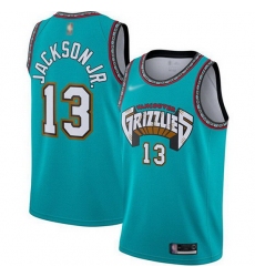Grizzlies  13 Jaren Jackson Jr. Green Basketball Swingman Hardwood Classics Jersey