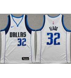 Youth 32 Cooper Flagg White 2025 Association Edition Stitched Basketball Jersey