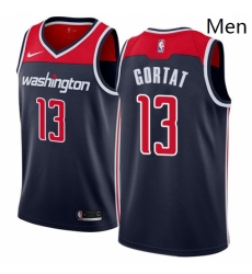 Mens Nike Washington Wizards 13 Marcin Gortat Swingman Navy Blue NBA Jersey Statement Edition