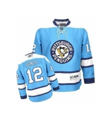 Pittsburgh Penguins 12 Jarome Iginla Blue NHL Jersey