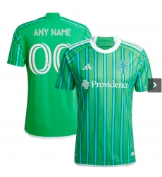 Men Seattle Sounders FC Green 2024 The Anniversary Kit Custom Jersey