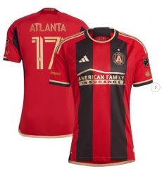 Men's Atlanta United FC adidas Black 2023 The 17s' Kit Authentic Jersey Men's Atlanta United FC adidas Black 2023 The 17s' Kit Authentic Jersey