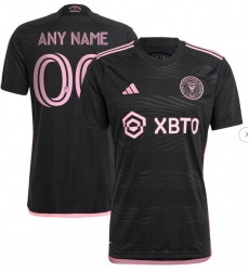 Men's Inter Miami CF adidas Black 2023 La Noche Replica Custom Jersey Men's Inter Miami CF adidas Black 2023 La Noche Replica Custom Jersey