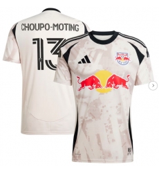 Men's New York Red Bulls Eric Maxim Choupo-Moting adidas Tan 2025 Stone Kit Replica Player Jersey Men's New York Red Bulls Eric Maxim Choupo-Moting adidas Tan 2025 Stone Kit Replica Player Jersey