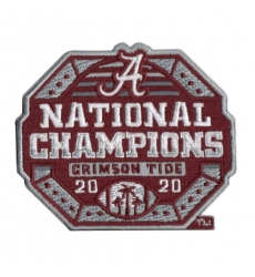 Alabama Crimson Tide College 2020 Champions Patch Biaog