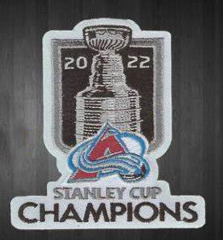 Colorado Avalanche 2022 Stanley Cup Champions Patch Biaog