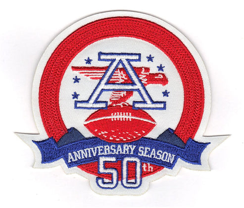 Women AFL 50th Anniversary Season Jersey Patch 2009 A Biaog