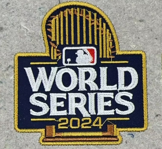 Women MLB 2024 World Series Patch Biaog