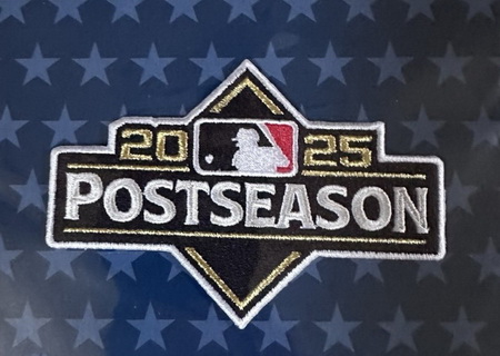 Youth Washington Nationals MLB 2025 Postseason Patch Biaog